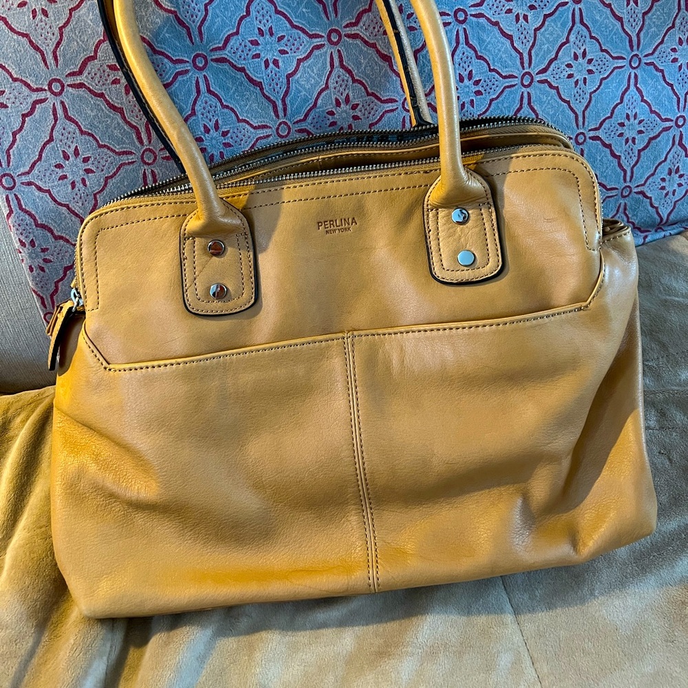 Perlina New York (buttery) Leather Bag/Purse